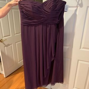 NWT strapless bridesmaids dress size 24